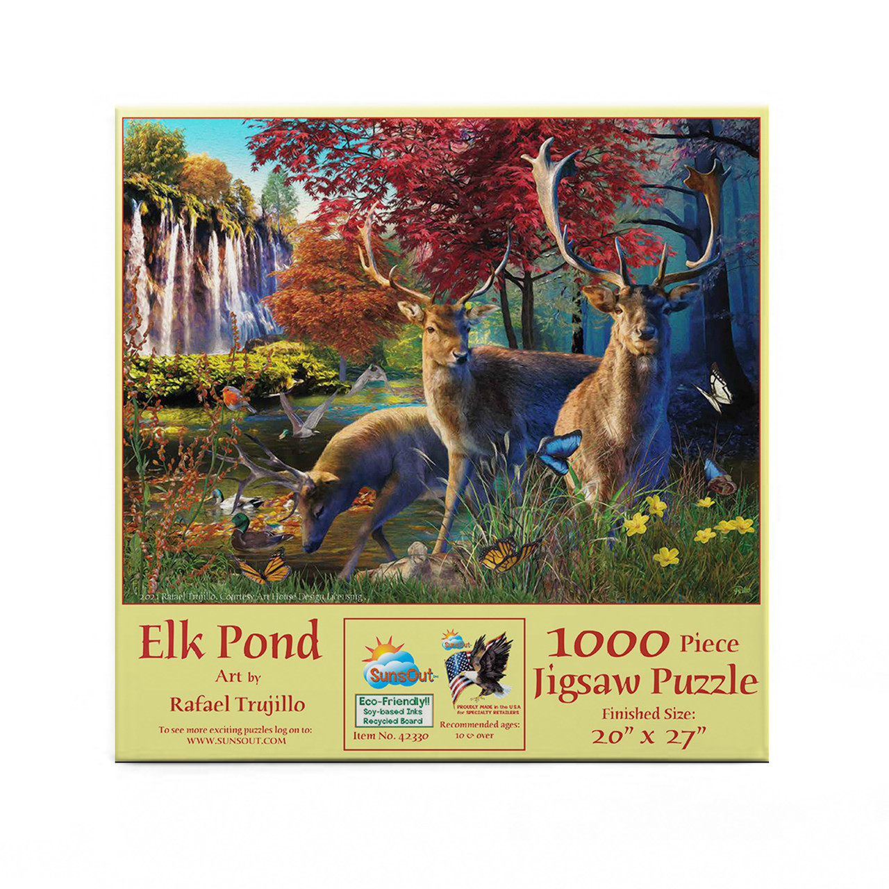 Antelope antelope - puzzle mat for 1000 1500 500 piece puzzles