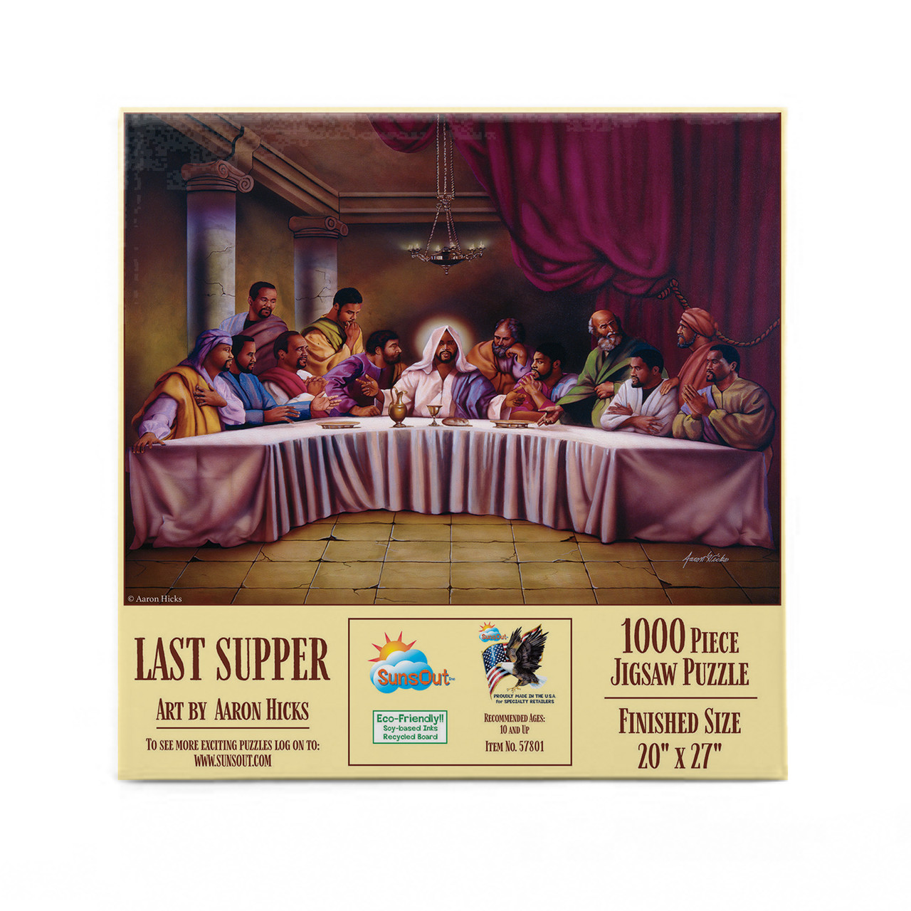 SUNSOUT INC - Last Supper - 1000 pc Jigsaw Puzzle by Artist: Twin