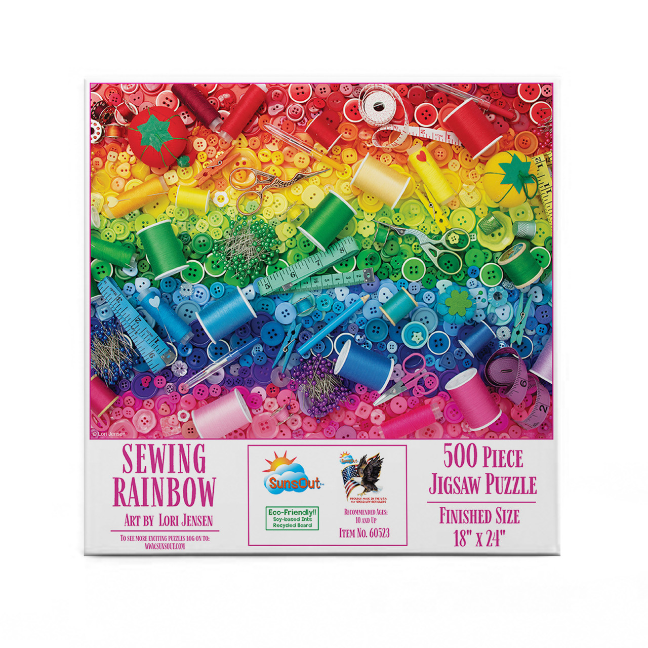 Puzzle By Number®- 500 pc Rainbow