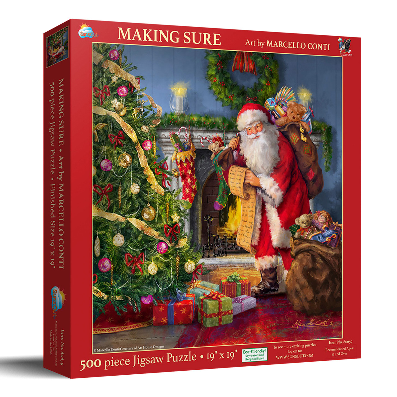 🆕️ BNIB Supernatural Box EXCLUSIVE Christmas Holiday Jigsaw