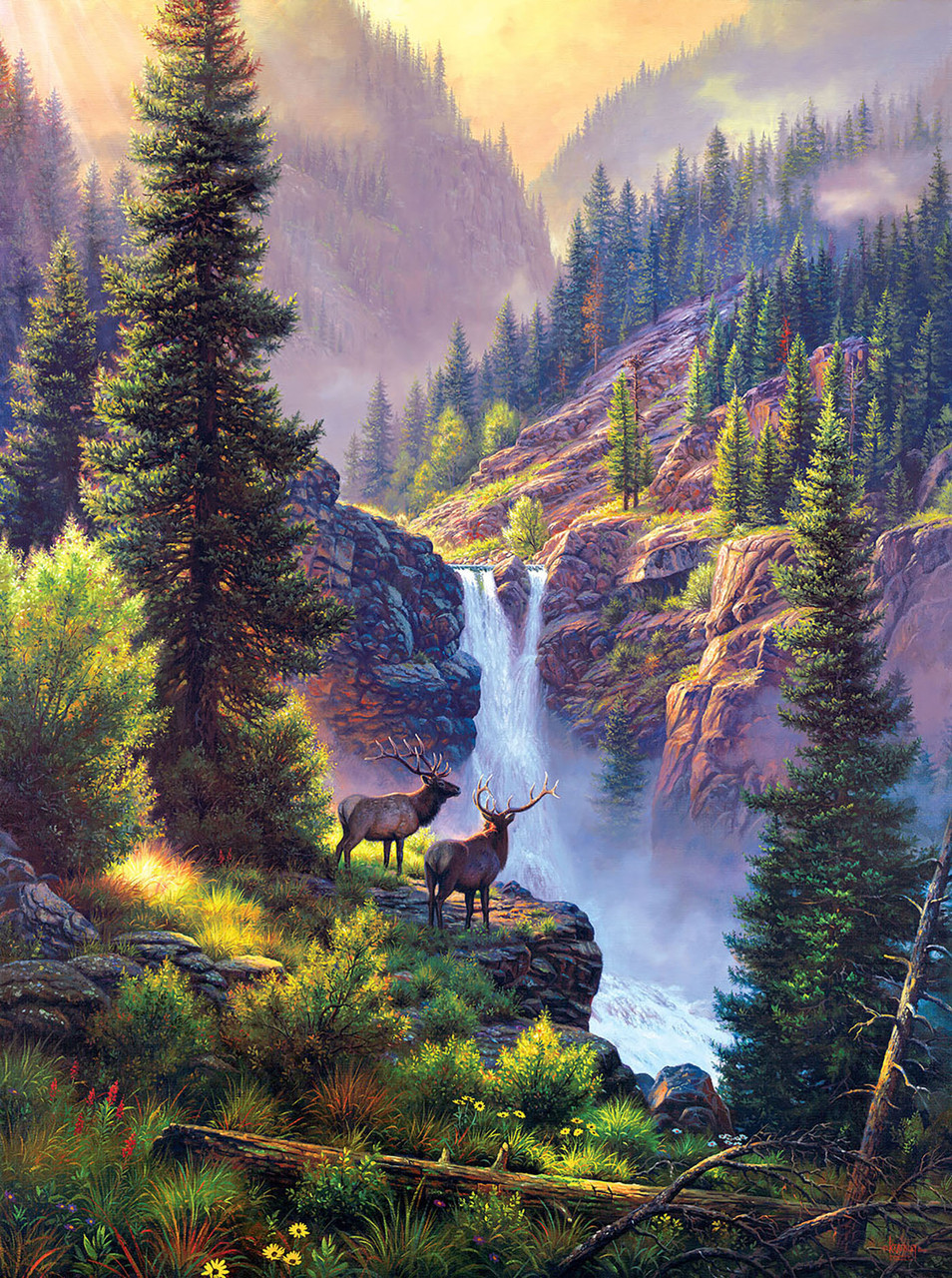 Annie Lee Art SUNSOUT INC - Sunset Splendor - 300 Pc Jigsaw Puzzle