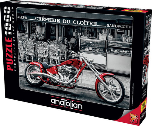 Anatolian Puzzle - Red Chopper - 1000 pc Jigsaw Puzzle - # 1019