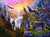 SUNSOUT INC - Wolf Moon - 1000 pc Jigsaw Puzzle by Artist: Jan Patrick Krasny - Finished Size 20" x 27" - MPN# 24424