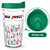 Tumbler 16 oz - Mahj  Tile Design Tritan USA Drinkware (Green Lid) for Mahjong Game