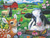 SUNSOUT INC - Friends in the Field - 500 pc Jigsaw Puzzle by Artist: Bridget Voth - Finished Size 18" x 24" - MPN# 52055