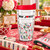 Tumbler 16 oz - Mahj Tile Design Tritan USA Drinkware (Red Lid) for Mahjong Game