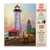 SUNSOUT INC - Crisp Point Lighthouse - 500 pc Jigsaw Puzzle by Artist: Tom Wood - Finished Size 18" x 24" - MPN# 28596