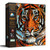 SUNSOUT INC - Stained Glass Tiger - 1000 pc Jigsaw Puzzle by Artist: Cynthie Fisher - MPN # 70707