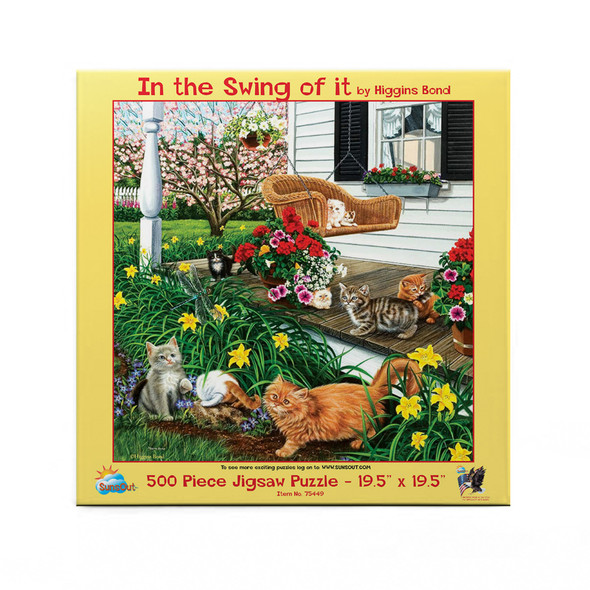 In the Swing of It 500 pc Jigsaw Puzzle