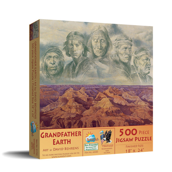 Grandfather Earth 500 pc Jigsaw Puzzle