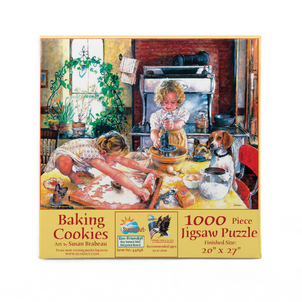 Baking Cookies 1000 Piece Jigsaw Puzzle by SunsOut