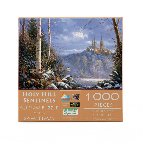 SUNSOUT INC - Holy Hill Sentinels - 1000 pc Jigsaw Puzzle by Artist: Sam Timm - Finished Size 19" x 30" - MPN# 29210