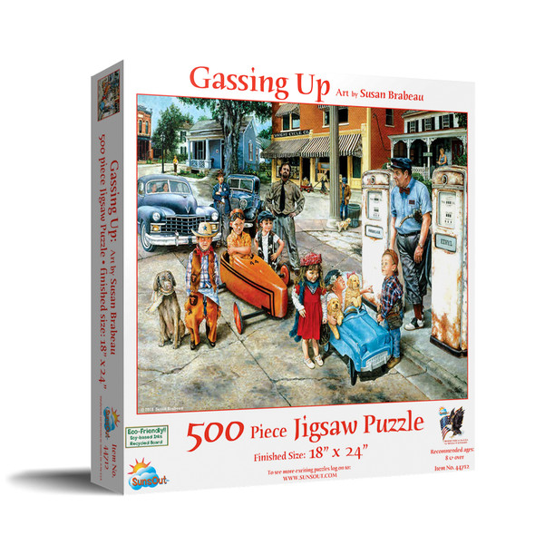 Gassing Up 500 pc Jigsaw Puzzle by SunsOut
