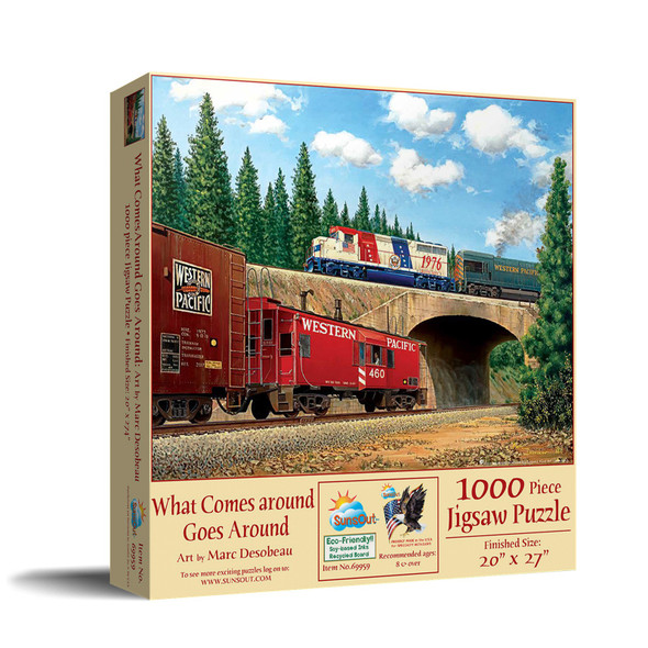 What Comes Around Goes Around 1000 pc Jigsaw Puzzle by SunsOut