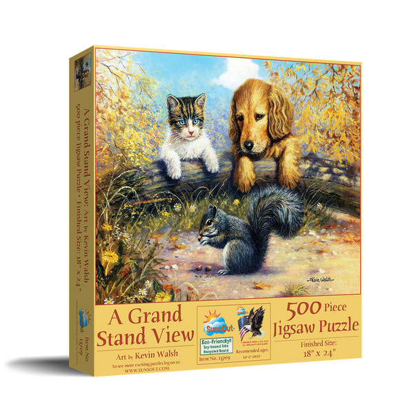 A Grand Stand View 500 pc Jigsaw Puzzle by SunsOut
