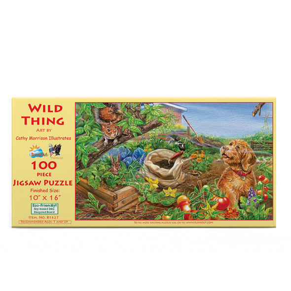 Wild Thing 100 pc Jigsaw Puzzle by SunsOut