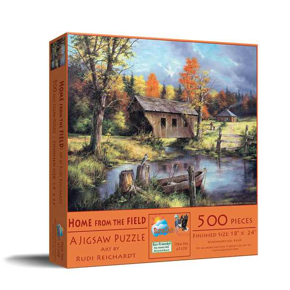 Home from the Field 500 pc Jigsaw Puzzle by SUNSOUT INC