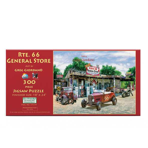 Rte. 66 General Store 300 pc Jigsaw Puzzle by SUNSOUT INC