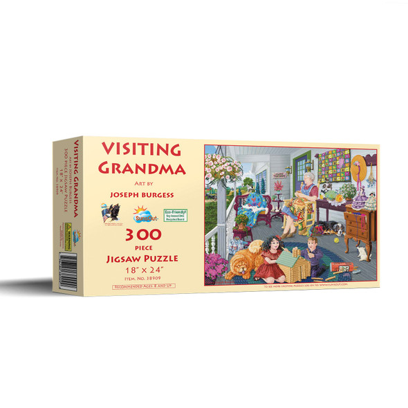 Visiting Grandma 300 pc Jigsaw Puzzle by SUNSOUT INC