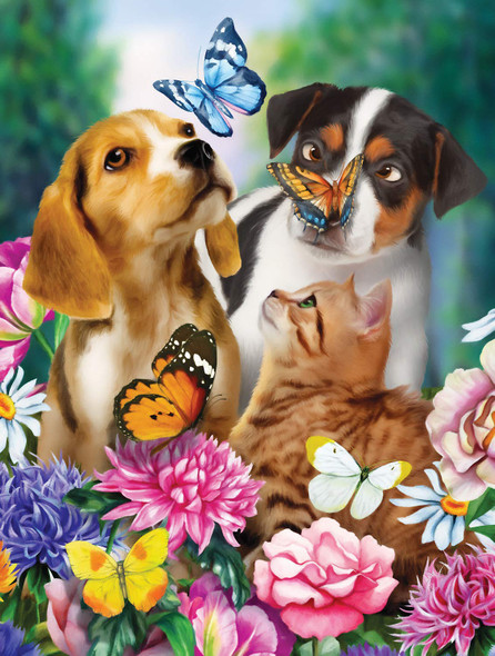 SUNSOUT INC - Nature Explorers - 300 pc Jigsaw Puzzle by Artist: Tom Wood - Finished Size 18" x 24" - MPN# 28932