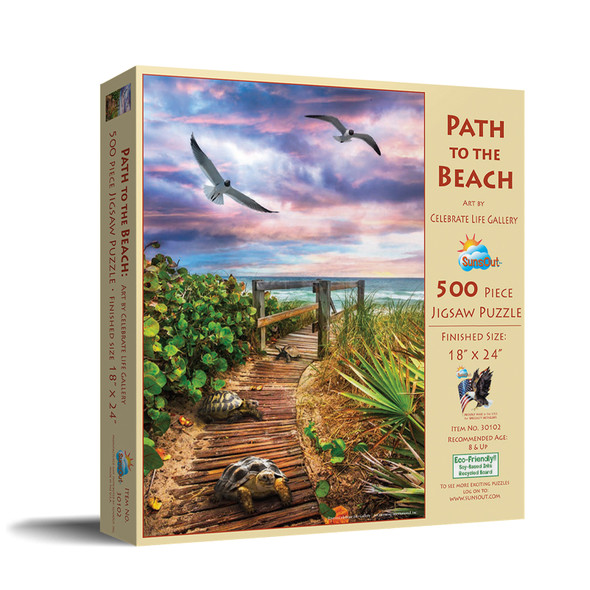 Path to the Beach 500 pc Jigsaw Puzzle