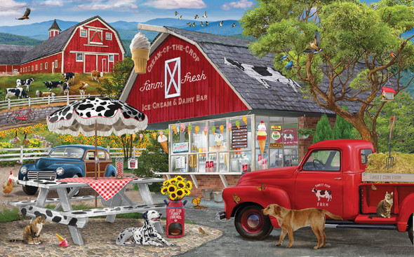 Dairy Bar 1000 pc Jigsaw Puzzle Dairy Bar 1000 pc Jigsaw Puzzle