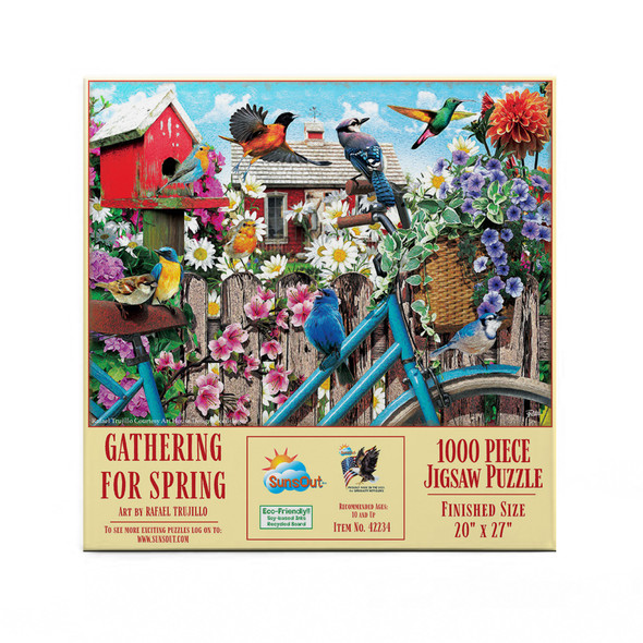 Gathering for Spring 1000 pc Jigsaw Puzzle Gathering for Spring 1000 pc Jigsaw Puzzle