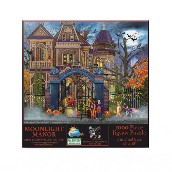 Moonlight Manor 1000 pc Jigsaw Puzzle by SUNSOUT INC