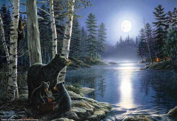 Bear Necessities 1000 pc Jigsaw Puzzle by SUNSOUT INC