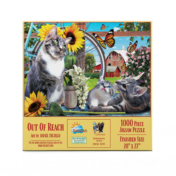 SUNSOUT INC - Out of Reach - 1000 pc Jigsaw Puzzle by Artist: Rafael Trujillo - Finished Size 20" x 27" - MPN# 42230