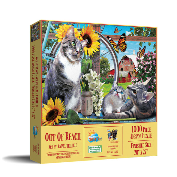 SUNSOUT INC - Out of Reach - 1000 pc Jigsaw Puzzle by Artist: Rafael Trujillo - Finished Size 20" x 27" - MPN# 42230