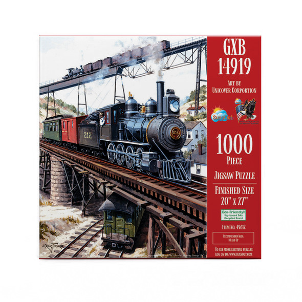 SUNSOUT INC - GXB14919 - 1000 pc Jigsaw Puzzle by Artist: Unicover Corporation - Finished Size 20" x 27" - MPN# 49612 SUNSOUT INC - GXB14919 - 1000 pc Jigsaw Puzzle by Artist: Unicover Corporation - Finished Size 20" x 27" - MPN# 49612