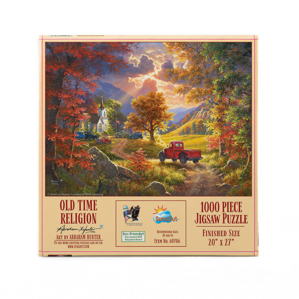 Old Time Religion 1000 pc Jigsaw Puzzle - SUNSOUT INC