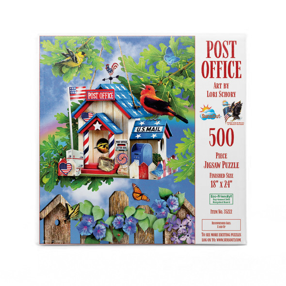 Post Office 500 pc Jigsaw Puzzle by SUNSOUT INC