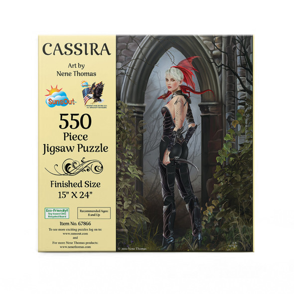 Cassira 500 pc Jigsaw Puzzle by SUNSOUT INC