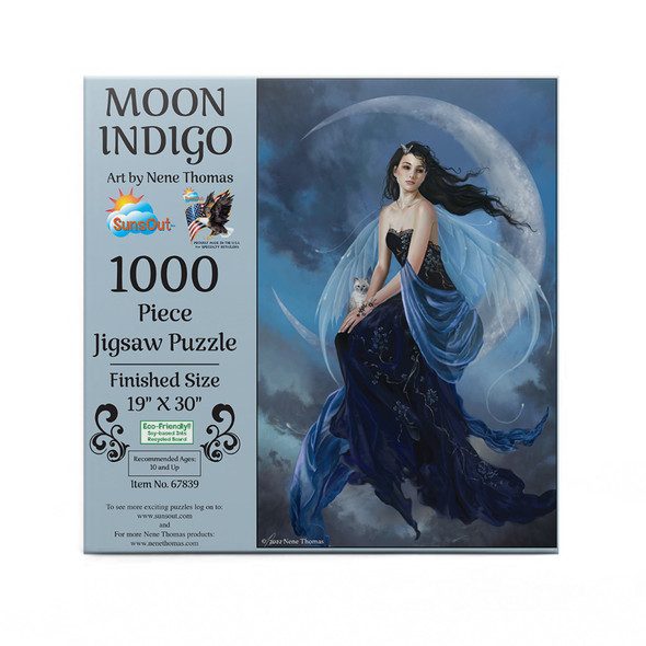 Moon Indigo 1000 pc Jigsaw Puzzle by SUNSOUT INC