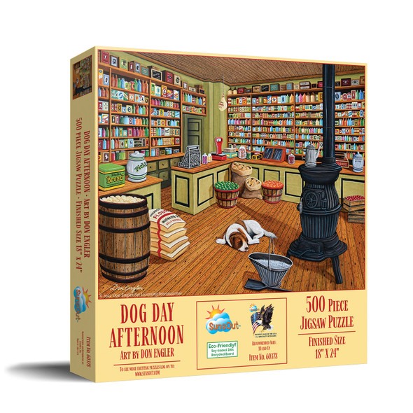 SUNSOUT Puzzle „Don't Mess With Kitty“ 1000 Teile – Größe 50,8 X 68,6 Cm, Von Tom Wood