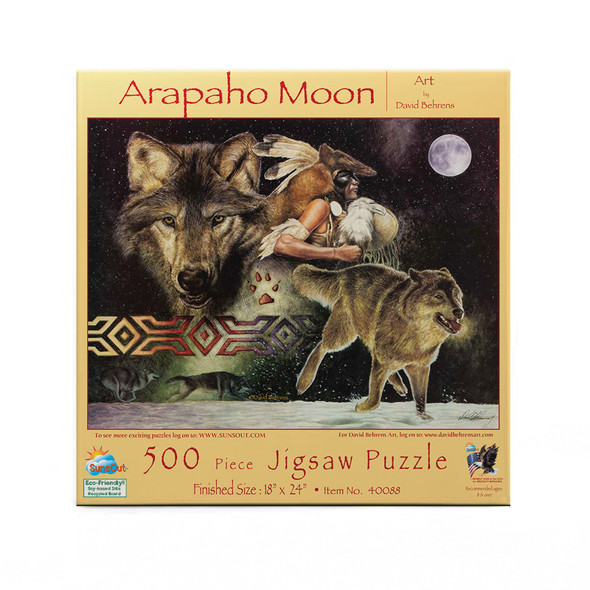 Arapaho Moon 500 pc Jigsaw Puzzle