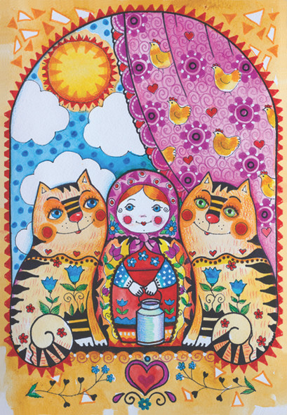 Anatolian Puzzle - Matryoshka - 500 pc Jigsaw Puzzle - # 3606