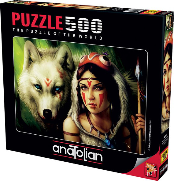 Anatolian Puzzle - Warrior Princess - 500 pc Jigsaw Puzzle - # 3600