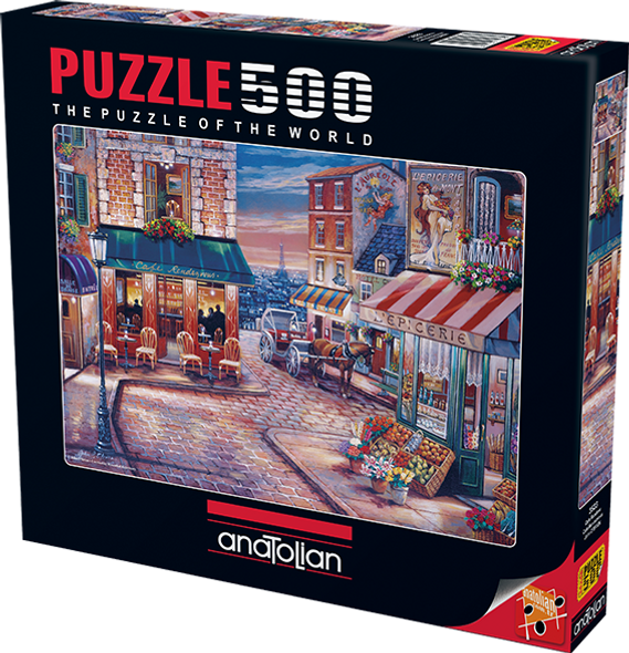 Anatolian Puzzle - Cafe Rendezvous - 500 pc Jigsaw Puzzle - # 3523