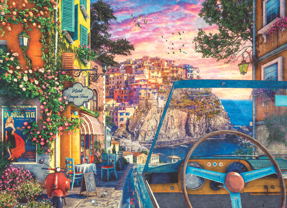 Anatolian Puzzle - Cinque Terre - 1000 pc Jigsaw Puzzle - # 1139