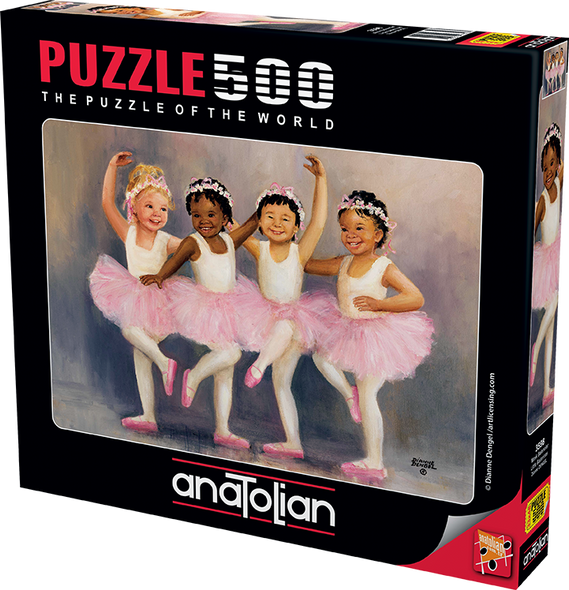 Anatolian Puzzle - Little Ballerinas - 500 pc Jigsaw Puzzle - # 3598