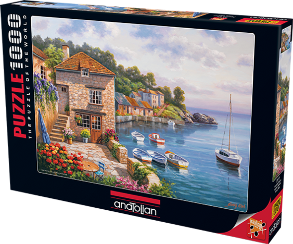 Anatolian Puzzle - Harbor Garden - 1000 pc Jigsaw Puzzle - # 3117