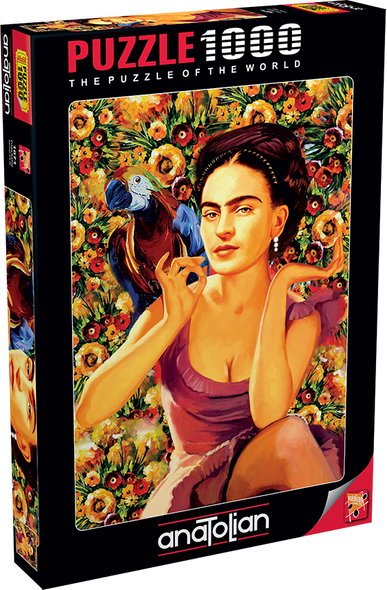 Anatolian Puzzle - Frida Kahlo - 1000 pc Jigsaw Puzzle - # 1071