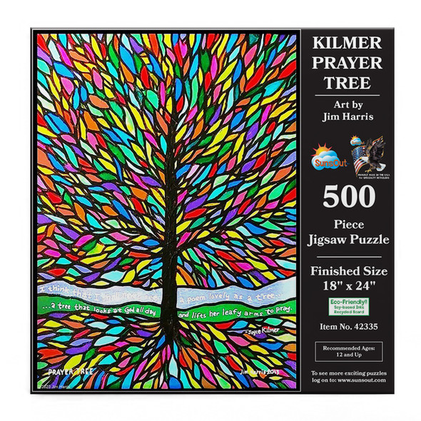 SUNSOUT INC - Kilmer Prayer Tree - 500 pc Jigsaw Puzzle by Artist: Jim Harris - MPN # 42335