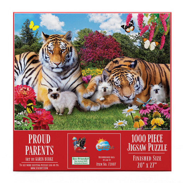 SUNSOUT INC - Proud Parents - 1000 pc Jigsaw Puzzle by Artist: Karen Burke - Finished Size 20" x 27" - MPN# 72007