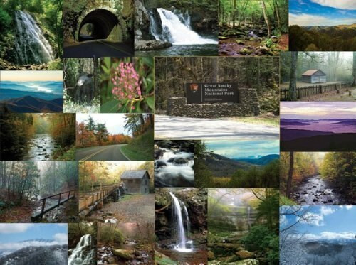 SUNSOUT INC - The Great Smoky Mountains - 1000 pc Jigsaw Puzzle by Artist: John W. Mayes - Finished Size 20" x 27" - MPN# 56380