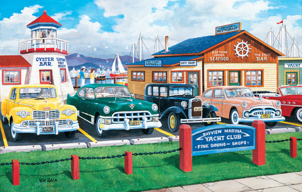 SUNSOUT INC - Lap of Luxury - 1000 pc Jigsaw Puzzle by Artist: Ken Zylla - Finished Size 19" x 30" - MPN# 39632
