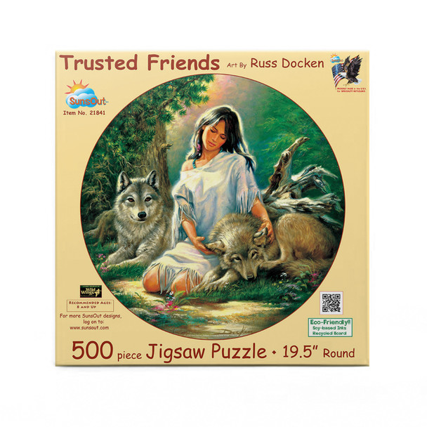 Trusted Friends 500 pc Jigsaw Puzzle by SunsOut